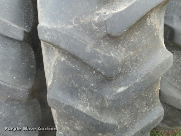 image for item K3390 (2) Kelly Springfield 14.9R46 tires and wheels