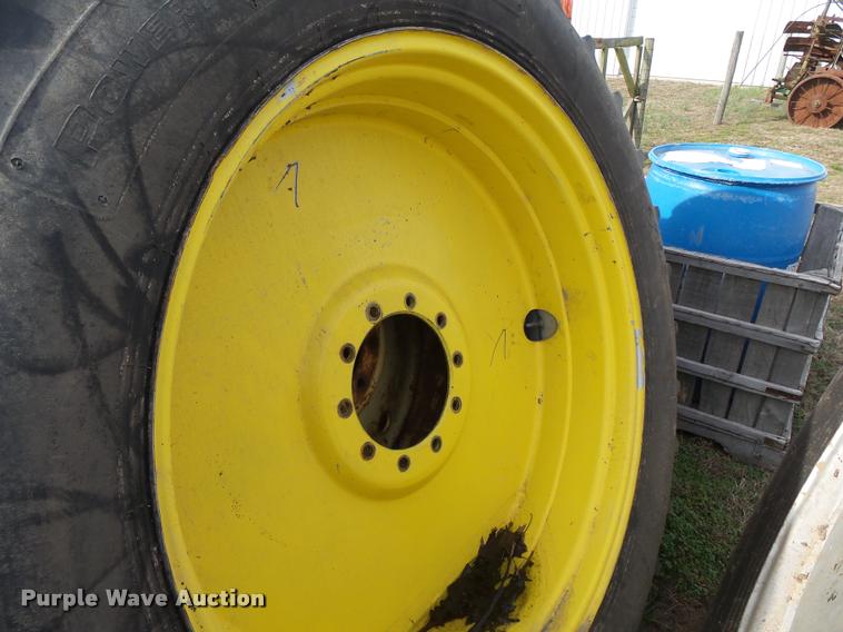 image for item K3390 (2) Kelly Springfield 14.9R46 tires and wheels