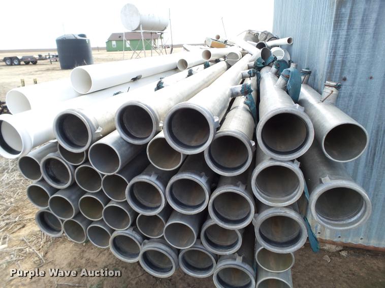 image for item L1664 Aluminum and PVC irrigation pipe