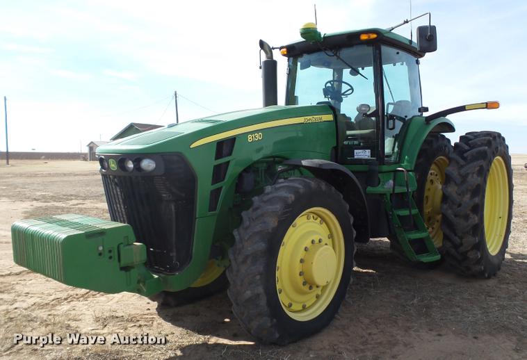 image for item L1666 2008 John Deere 8130 MFWD tractor
