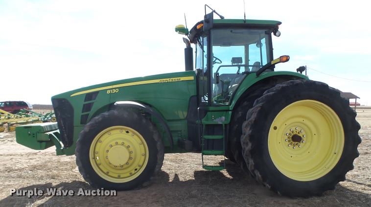 image for item L1666 2008 John Deere 8130 MFWD tractor