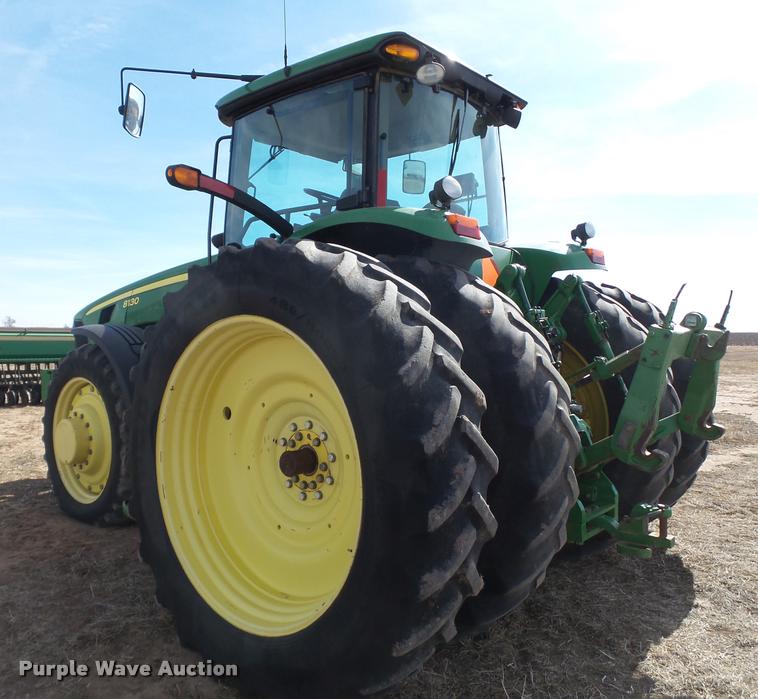 image for item L1666 2008 John Deere 8130 MFWD tractor