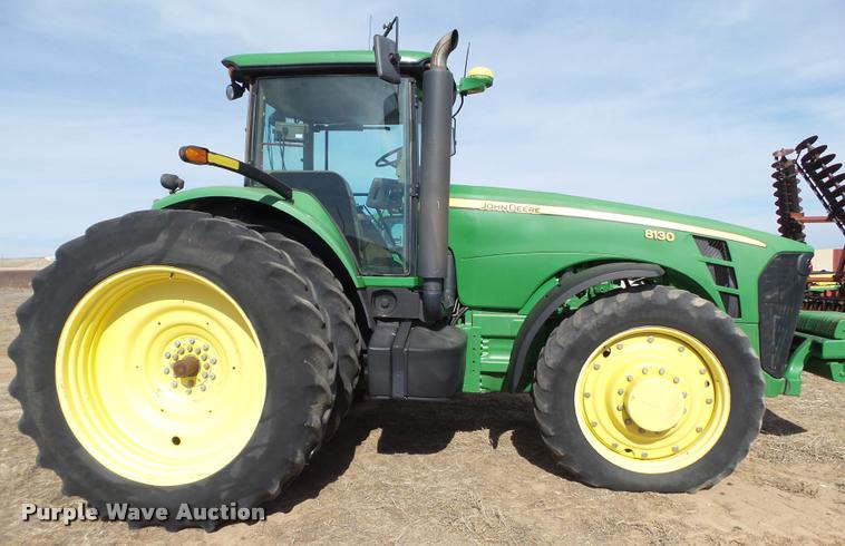 image for item L1666 2008 John Deere 8130 MFWD tractor