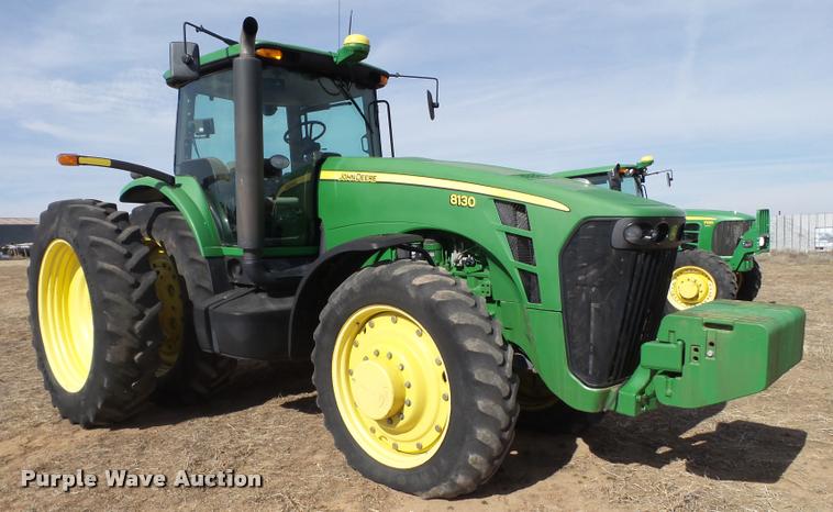 image for item L1666 2008 John Deere 8130 MFWD tractor
