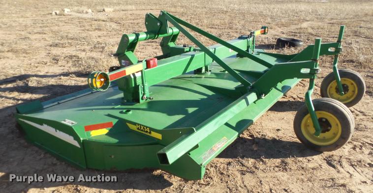 image for item L1667 2008 John Deere HX14 shredder