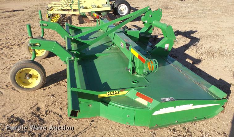 image for item L1667 2008 John Deere HX14 shredder