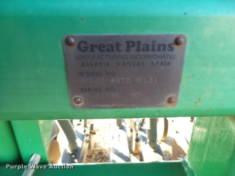 image for item L1669 Great Plains Solid Stand 30 grain drill