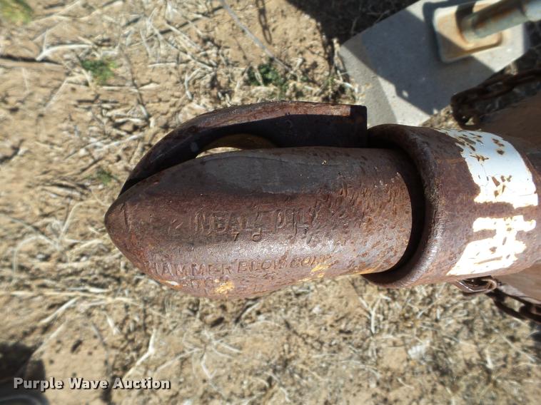 image for item L1672 Shop built utility trailer