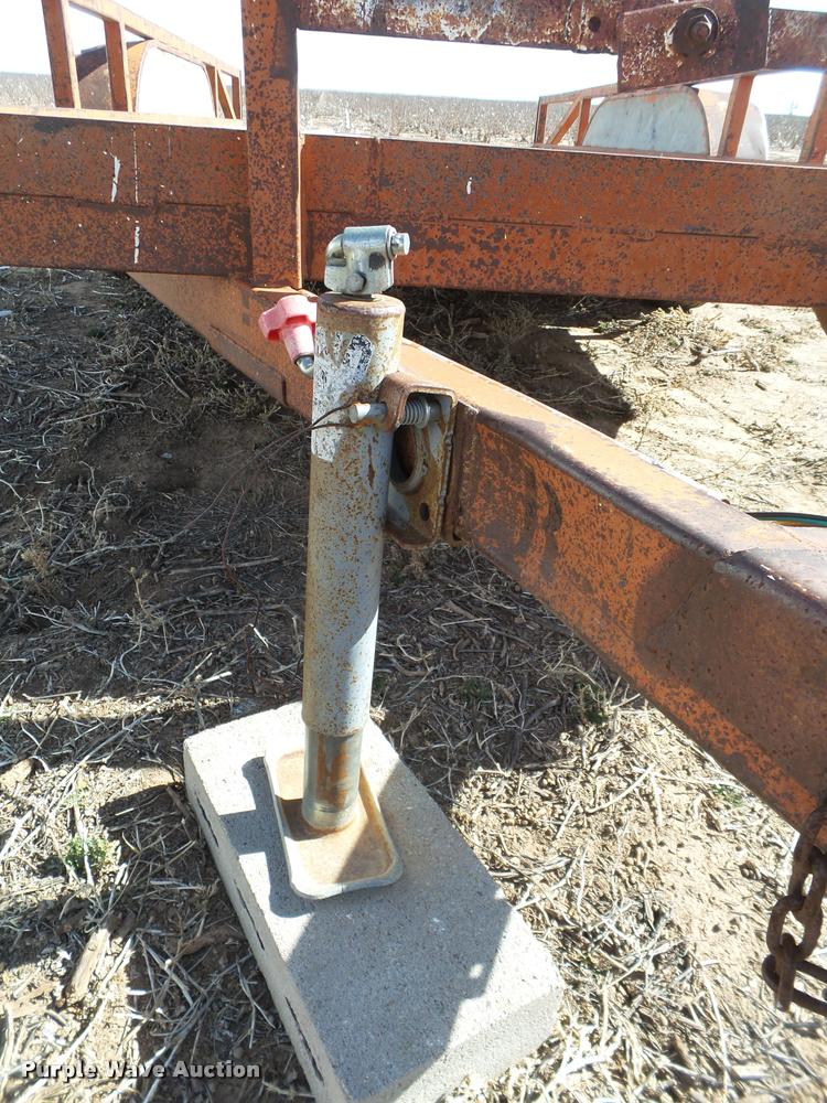 image for item L1672 Shop built utility trailer