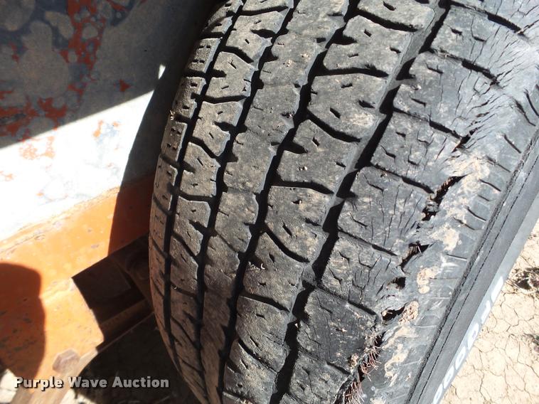 image for item L1672 Shop built utility trailer