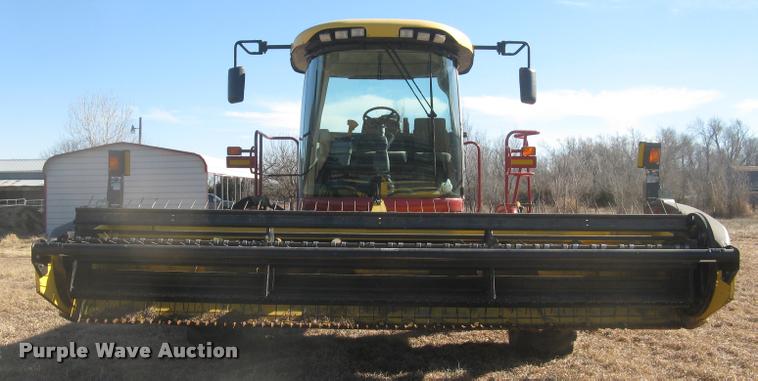 image for item L3940 2011 New Holland H8060 self-propelled windrower