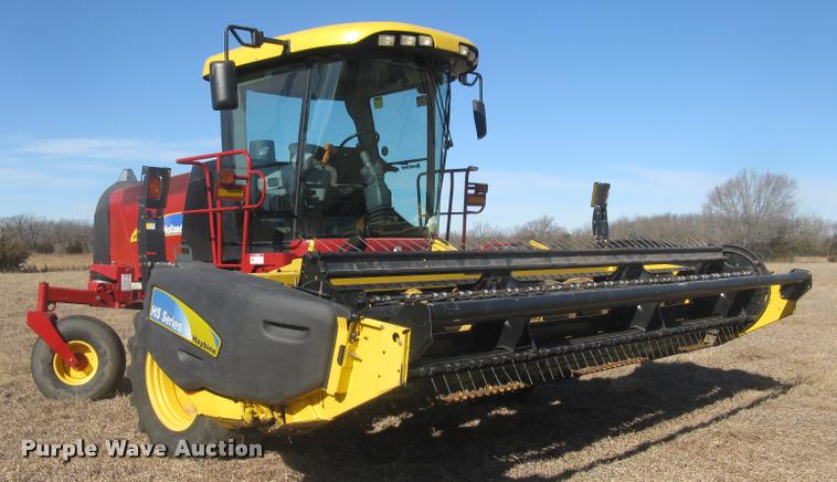 image for item L3940 2011 New Holland H8060 self-propelled windrower