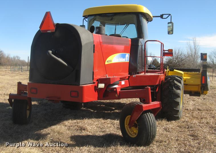 image for item L3940 2011 New Holland H8060 self-propelled windrower