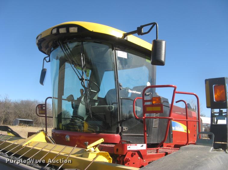 image for item L3940 2011 New Holland H8060 self-propelled windrower