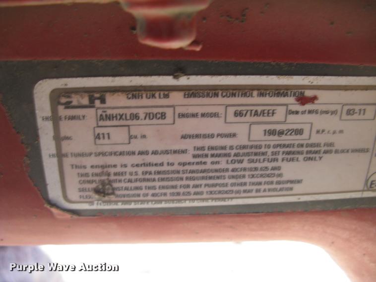 image for item L3940 2011 New Holland H8060 self-propelled windrower