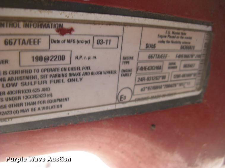 image for item L3940 2011 New Holland H8060 self-propelled windrower