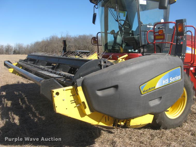 image for item L3940 2011 New Holland H8060 self-propelled windrower