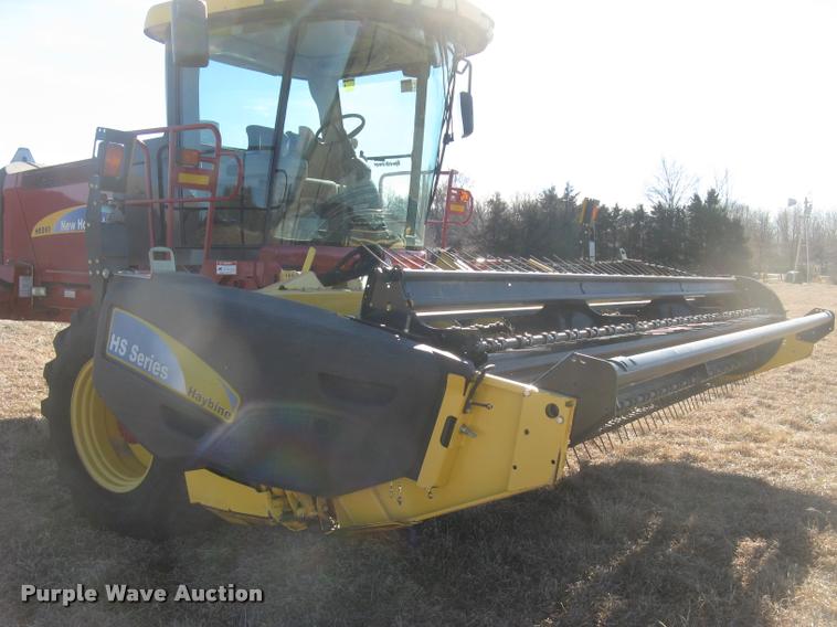 image for item L3940 2011 New Holland H8060 self-propelled windrower