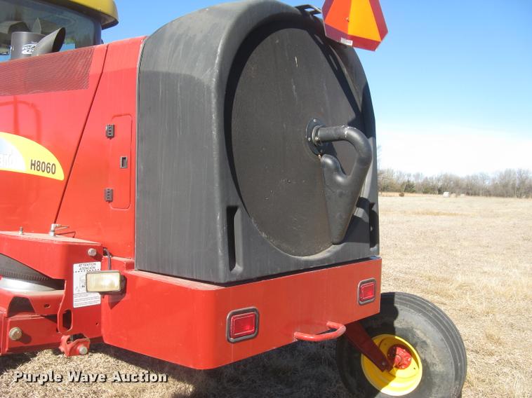 image for item L3940 2011 New Holland H8060 self-propelled windrower