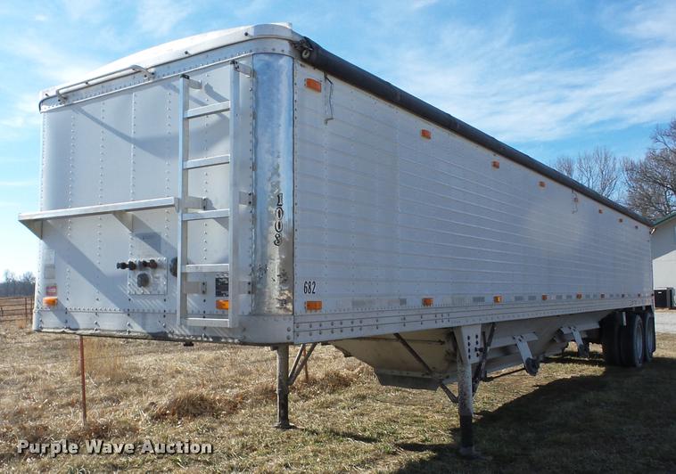 image for item AG9270 1994 Timpte double hopper grain trailer