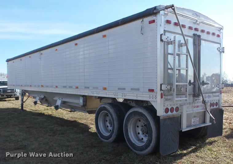 image for item AG9270 1994 Timpte double hopper grain trailer