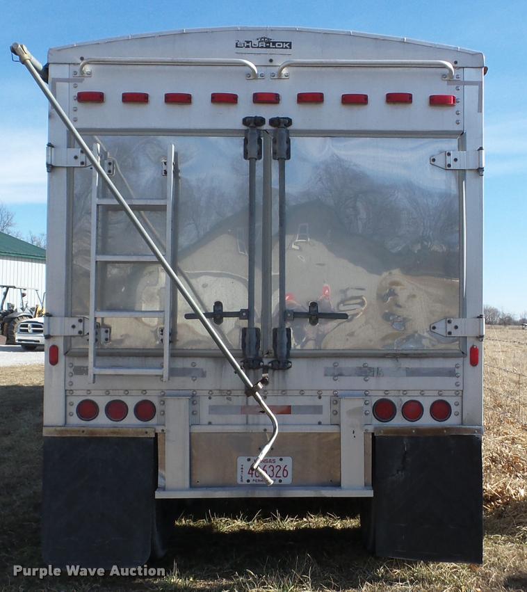 image for item AG9270 1994 Timpte double hopper grain trailer