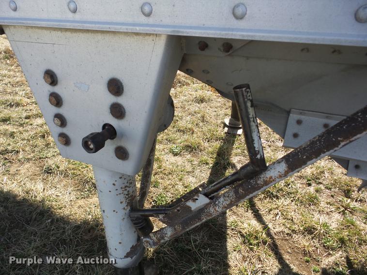 image for item AG9270 1994 Timpte double hopper grain trailer
