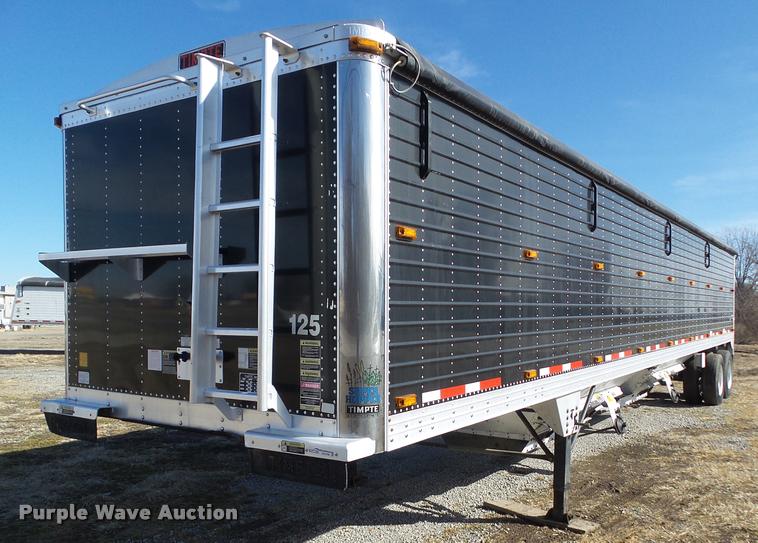 image for item CB9789 2008 Timpte double hopper grain trailer