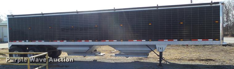 image for item CB9789 2008 Timpte double hopper grain trailer
