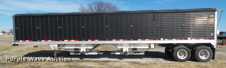 image for item CB9789 2008 Timpte double hopper grain trailer