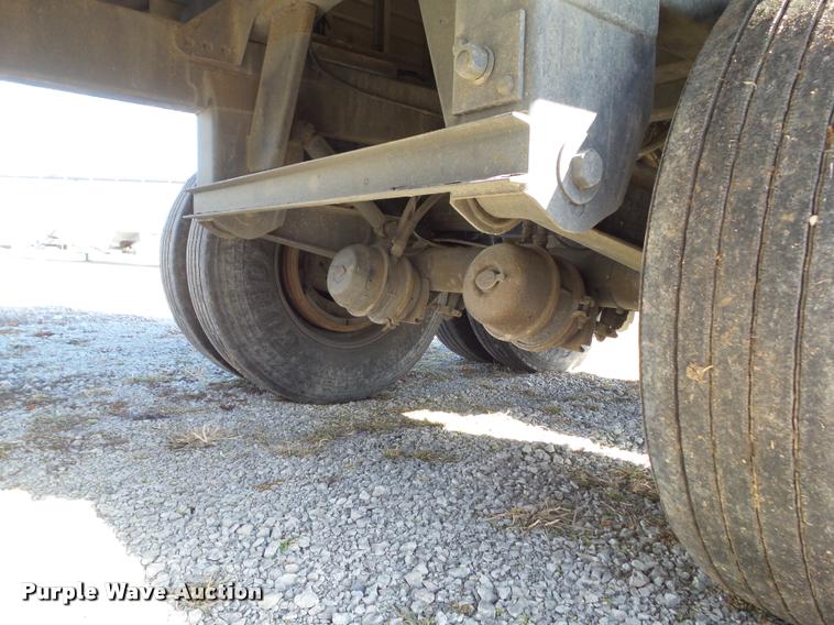 image for item CB9789 2008 Timpte double hopper grain trailer