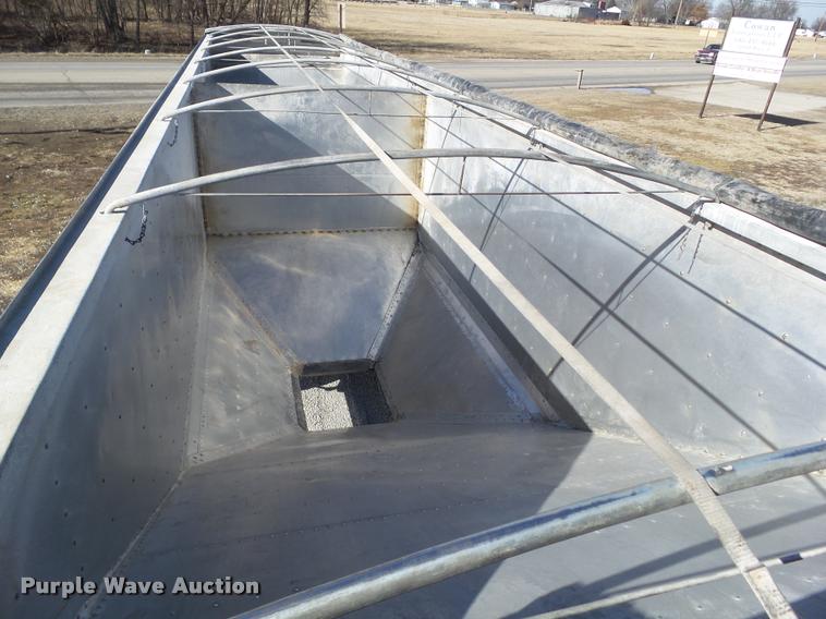 image for item CB9789 2008 Timpte double hopper grain trailer