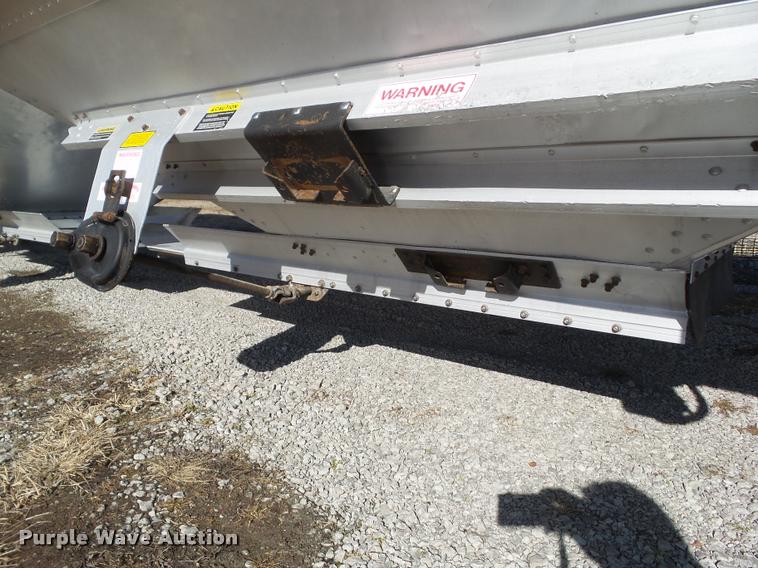 image for item CB9789 2008 Timpte double hopper grain trailer