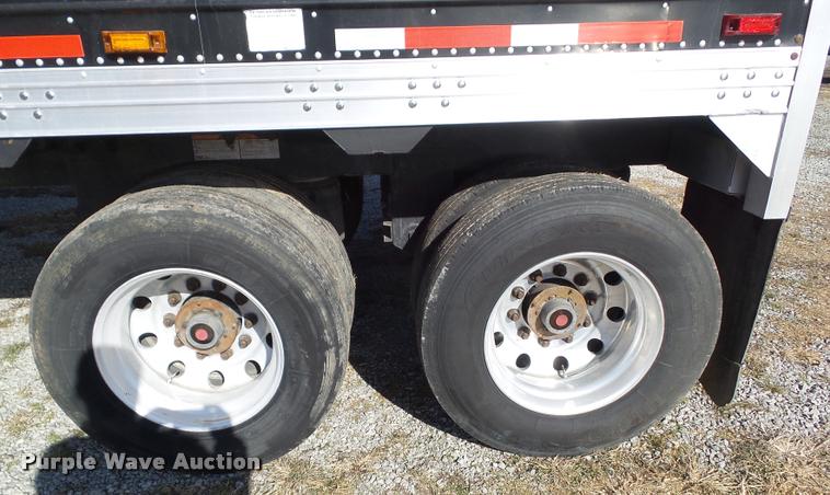 image for item CB9789 2008 Timpte double hopper grain trailer