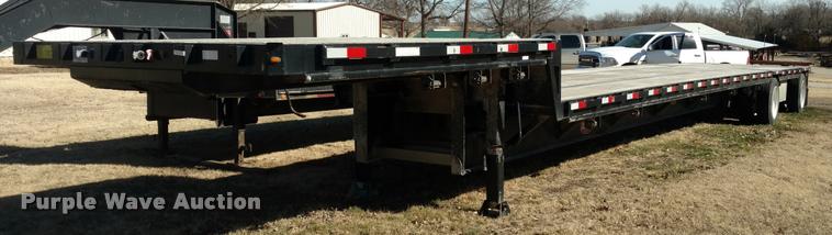 image for item DA5508 2013 Dorsey drop deck trailer