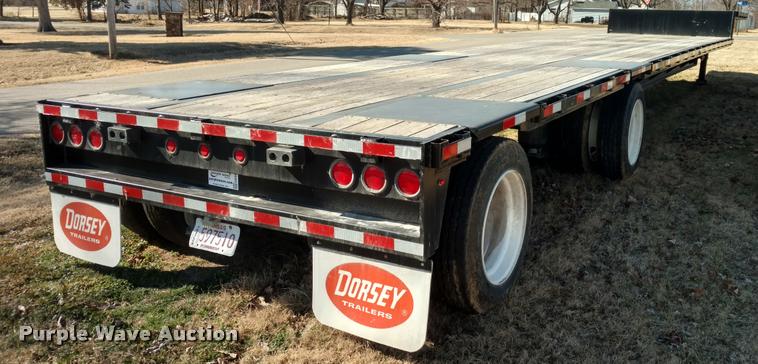 image for item DA5508 2013 Dorsey drop deck trailer