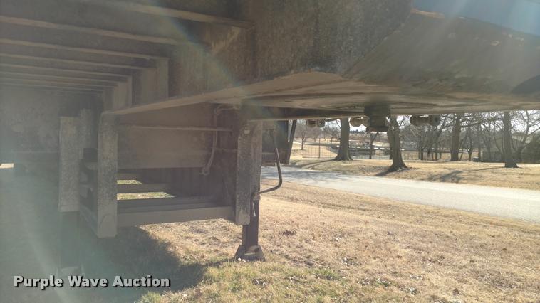 image for item DA5508 2013 Dorsey drop deck trailer