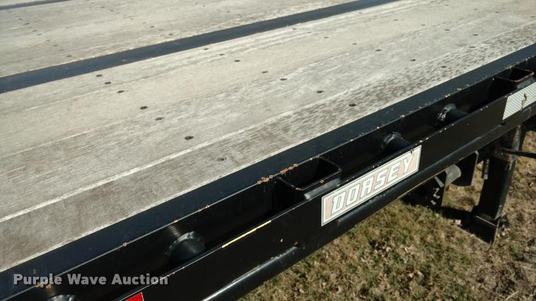 image for item DA5508 2013 Dorsey drop deck trailer