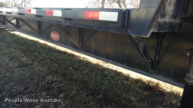 image for item DA5508 2013 Dorsey drop deck trailer