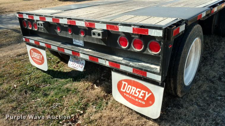 image for item DA5508 2013 Dorsey drop deck trailer