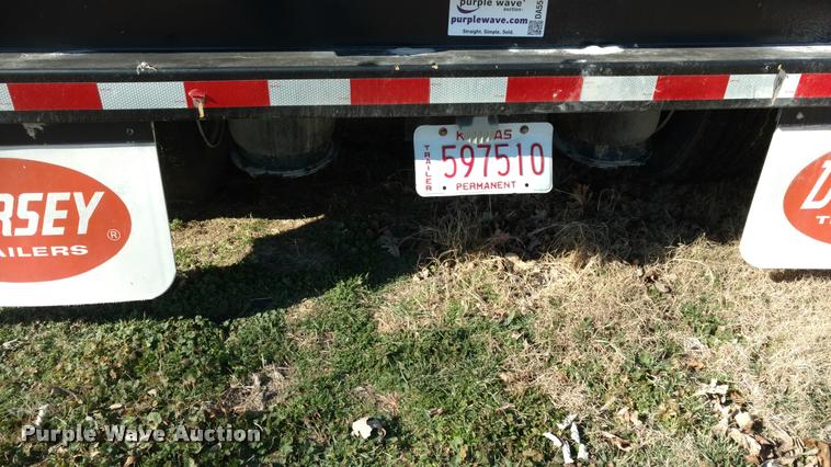 image for item DA5508 2013 Dorsey drop deck trailer