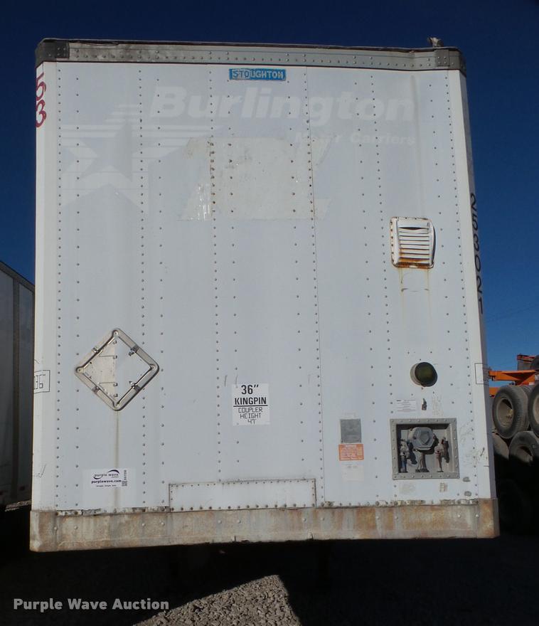 image for item DA7356 1994 Stoughton dry van trailer
