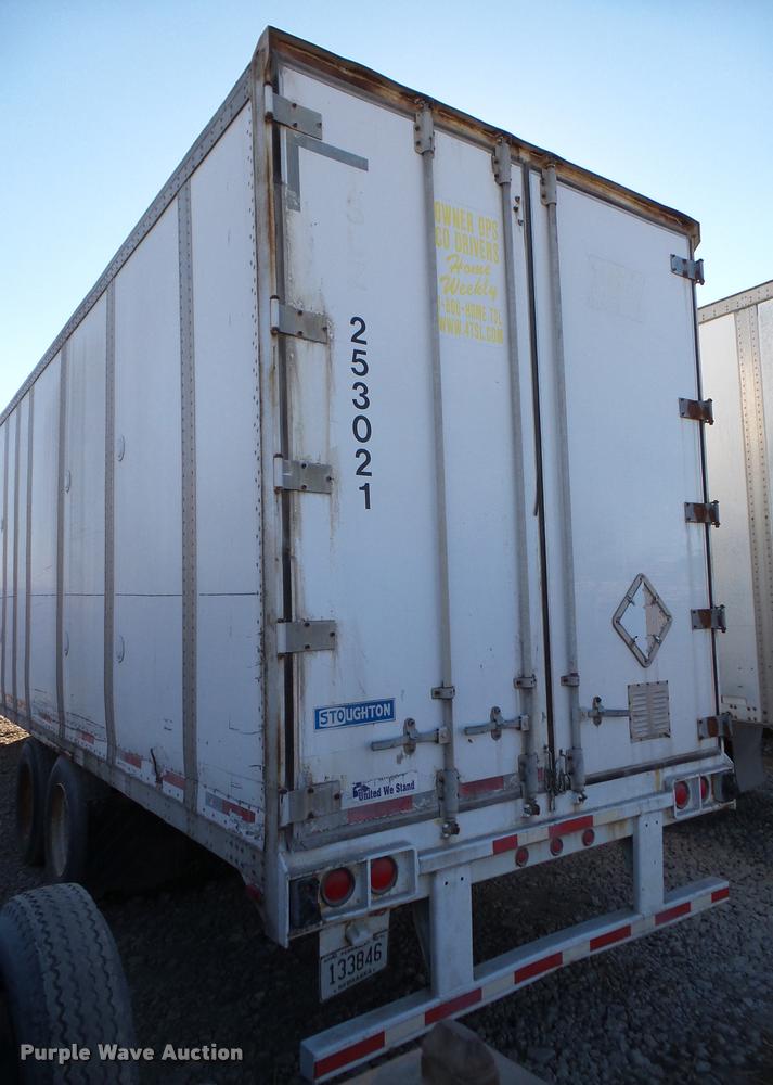 image for item DA7356 1994 Stoughton dry van trailer
