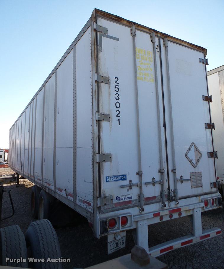 image for item DA7356 1994 Stoughton dry van trailer