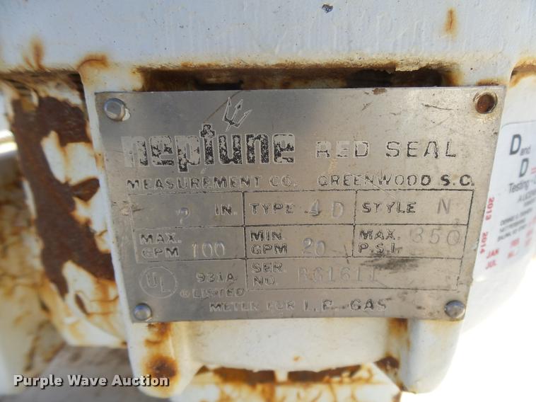 image for item DB1888 2001 International 4700 propane fuel truck