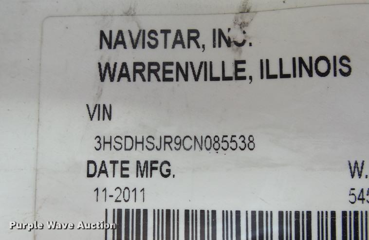 image for item DB1889 2012 International ProStar Plus semi truck