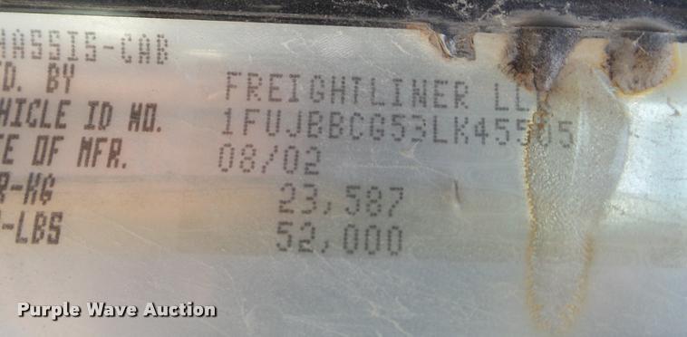 image for item DB2364 2003 Freightliner Century ST120 semi truck