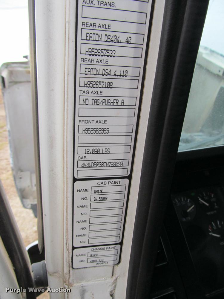 image for item J2623 1996 Volvo WIA semi truck