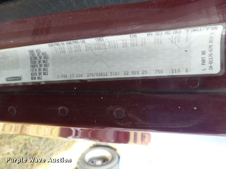 image for item J2643 2007 Freightliner Columbia semi truck