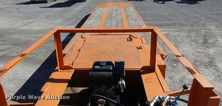 image for item K3346 1969 Com-Camp drop deck equipment trailer